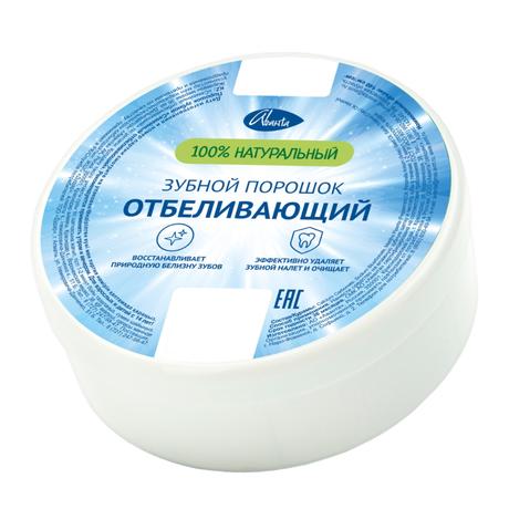 Фото Зубной порошок Семейный отбеливающий банка, 140 мл