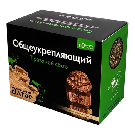 Фото Сбор травяной Общеукрепляющий, фильтр-пакеты 1.5 г, 60 шт.
