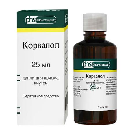 Фото Корвалол, капли для приема внутрь 25 мл