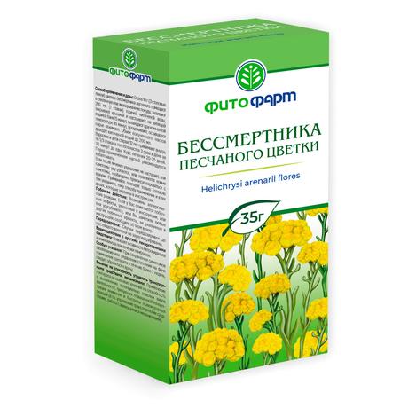 Фото Бессмертника песчаного цветки, 35 г
