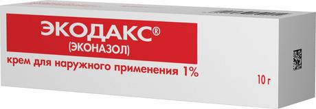 Фото Экодакс, крем 1%, 10 г