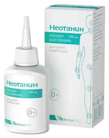 Фото Неотанин, лосьон 100 мл, 1 шт.