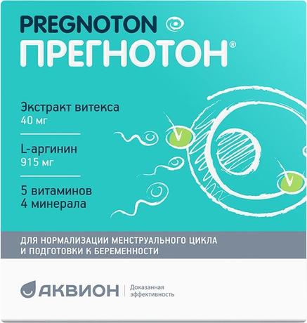 Фото Прегнотон, порошок д/приг раствора 5 г, саше-пакеты, 30 шт.