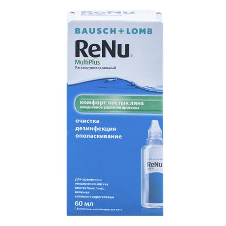 Фото Раствор для линз ReNu MultiPlus, 60 мл