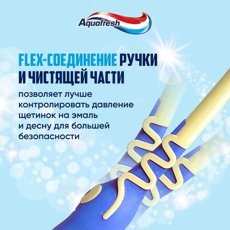 Фото Зубная щетка детская Aquafresh Мой первый зубик от 0 до 2 лет для бережной чистки зубов, мягкая, в ассортименте