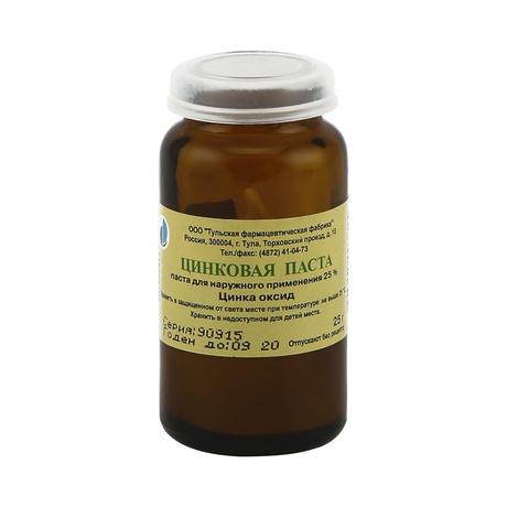 Фото Цинковая паста 25%, 25 г