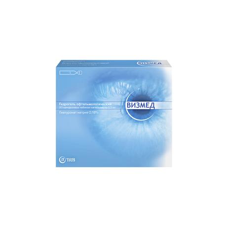 Фото Визмед, гидрогель офтальмологический, тюбик-капельницы 0.3 мл, 20 шт.
