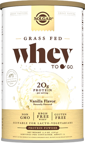 Фото Солгар Вэй Ту Гоу, сыворотка белковая (ваниль), 338 г 