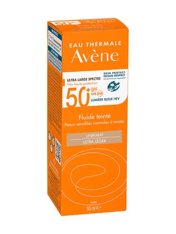 Фото Avene, солнцезащитный тонирующий флюид SPF 50+, 50 мл