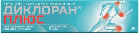 Фото Диклоран Плюс, гель, 30 г