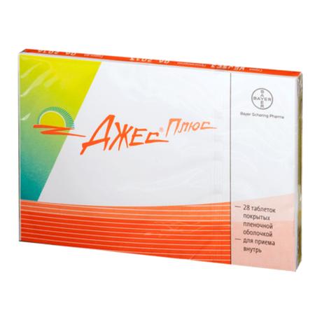 Фото Джес Плюс, таблетки в пленочной оболочке, 28 шт.