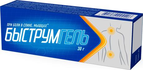 Фото Быструмгель, гель 2.5%, 30 г