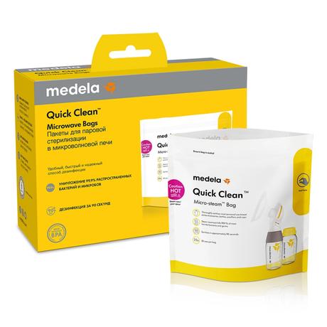 Фото Medela, пакеты для стерилизации в микроволновой печи, 5 шт.