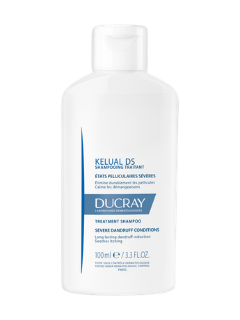 Фото Ducray Kelual DS, шампунь для лечения тяжелых форм перхоти, 100 мл