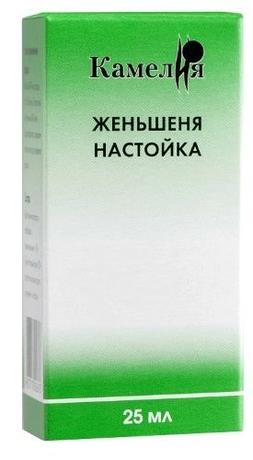 Фото Женьшень настойка, 25 мл