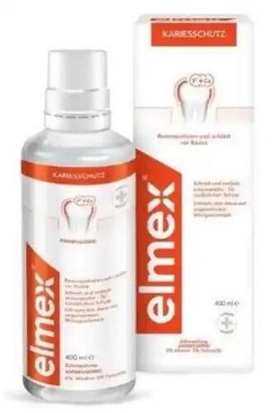 Фото Элмекс ополаскиватель для полости рта, защита от кариеса, 400 мл