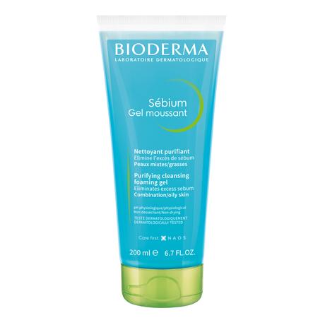 Фото Биодерма (Bioderma) Себиум гель очищающий туба, 200 мл