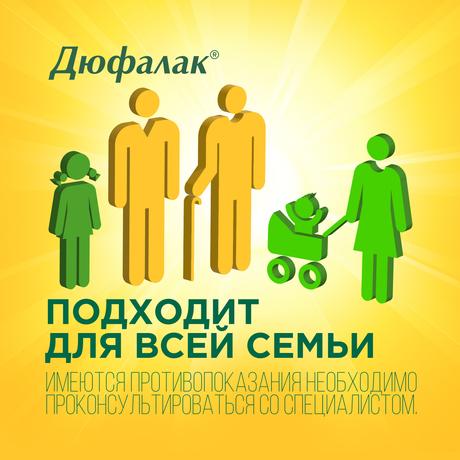 Фото Слабительное Дюфалак, сироп, 200 мл