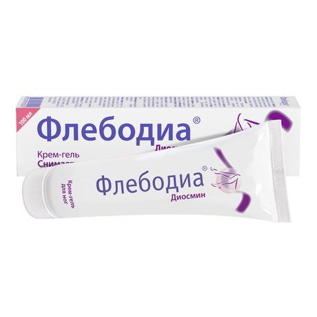Фото Флебодиа, крем-гель для ног, 100 мл