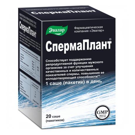 Фото Спермаплант, саше 3.5 г, 20 шт.