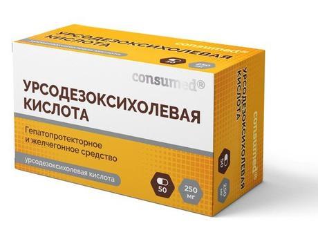 Фото Consumed Урсодезоксихолевая кислота капсулы 250 мг №50