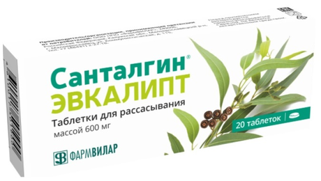 Фото Санталгин Эвкалипт табл д/рассас х20