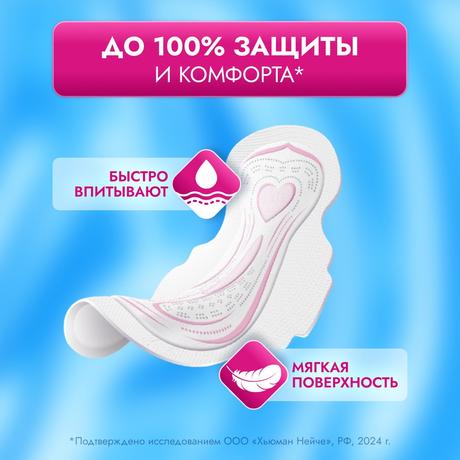 Фото Прокладки Libretta Ультра Нормал Део с мягкой поверхностью, 10 шт.