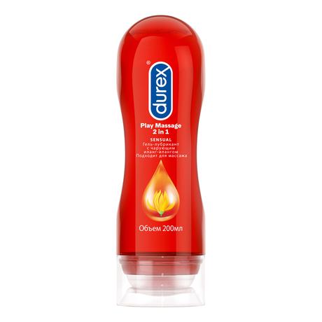 Фото Durex, гель-смазка Play Massage 2 in 1 Sensual с чарующим Иланг-Илангом, 200 мл