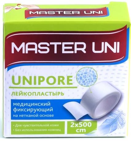 Фото Master Uni Unipore, лейкопластырь на нетканой основе 2 х 500 см