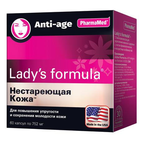 Фото Lady's formula Комплекс Нестареющая Кожа, капсулы 752 мг, 60 шт.