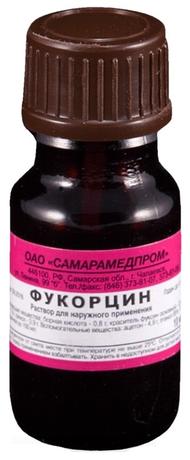 Фото Фукорцин, раствор, 10 мл