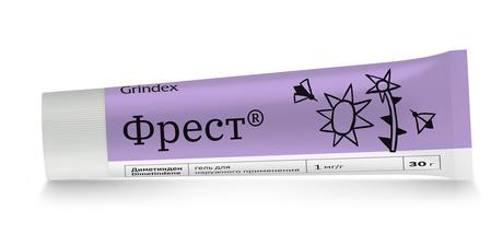 Фото Фрест, гель для наружного применения 1 мг/г, туба 30 г