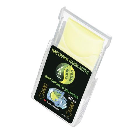 Фото FLIKE, пастилки для свежего дыхания (лайм-мята), 30 шт.