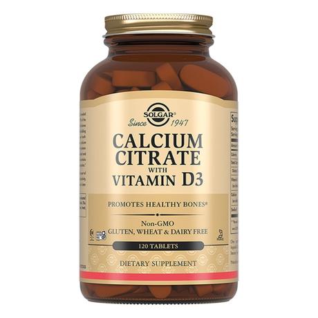 Фото Солгар Цитрат кальция с витамином D3, таблетки 120 шт.