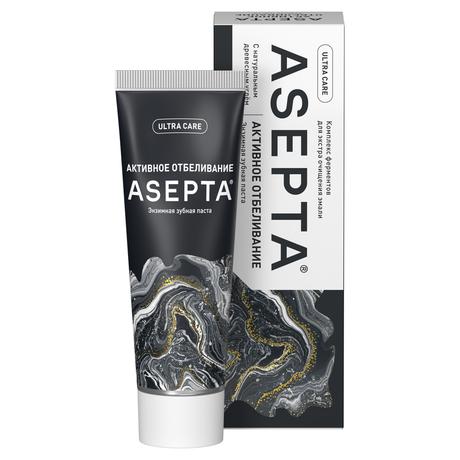 Фото Асепта Активное отбеливание зубная паста, 75 мл