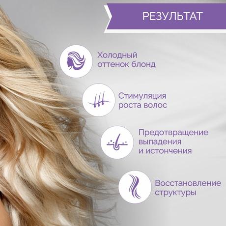 Фото Ринфолтил Про, шампунь против выпадения волос и для роста волос для нейтрализации желтизны, флакон 200 мл, 1 шт.
