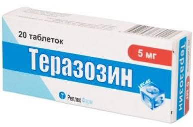 Фото Теразозин, таблетки 5 мг, 20 шт.