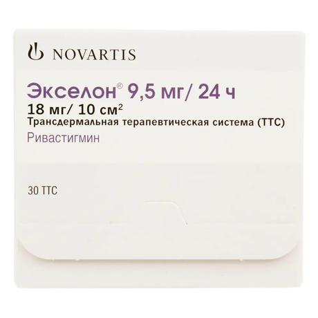 Фото Экселон, трансдермальная терапевтическая система 9,5 мг/сут, 30 шт.