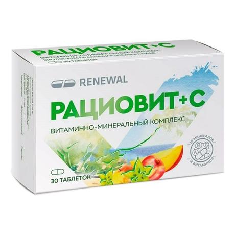 Фото Рациовит +С витаминно-минеральный комплекс таблетки, 30 шт.