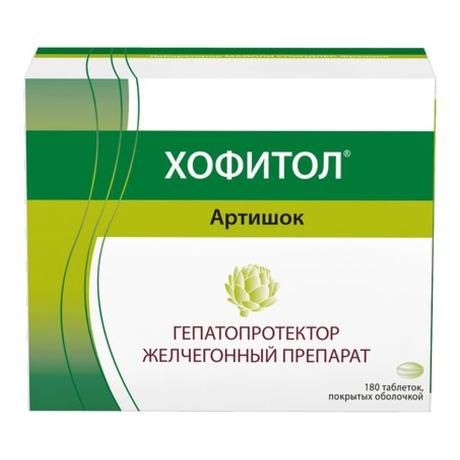 Фото Хофитол, таблетки покрыт. плен. об. 200 мг, 180 шт.