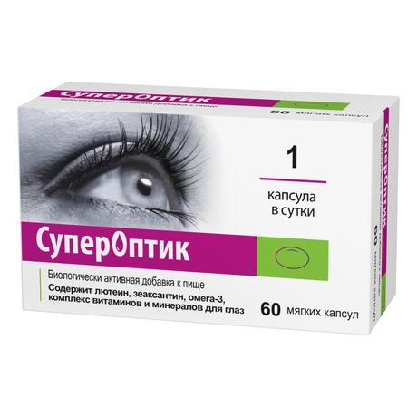 Фото Супероптик, капсулы 850 мг, 60 шт.