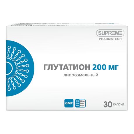 Фото Липосомальный Глутатион капсулы 200 мг, 30 шт.
