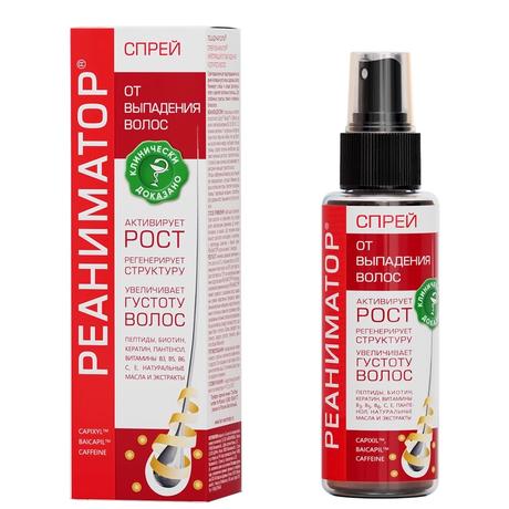 Фото Лошадиная сила Реаниматор, спрей от выпадения и для роста волос, 100 мл