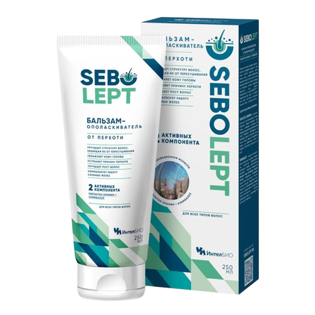 Фото Себолепт бальзам-ополаскиватель от перхоти туба 250 мл, 1 шт.