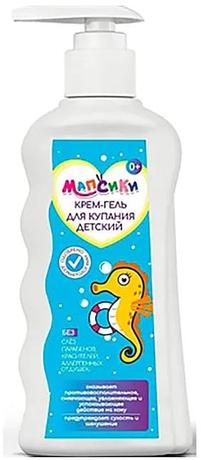 Фото Мапсики, детский крем-гель для купания с пантенолом, 250 мл