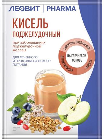 Фото Леовит PHARMA Кисель Поджелудочный пакетик 20 г 