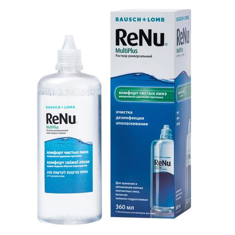 Фото Раствор для линз ReNu MultiPlus 360 мл, 1 шт.