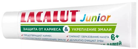 Фото Lacalut Junior зубная паста 6+ 65 г, 1 шт.