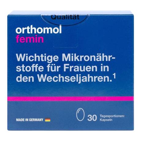 Фото Ортомоль Фемин, капсулы, 60 шт.