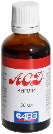 Фото АСД-капли, жидкость, флакон 50 мл, 1 шт.
